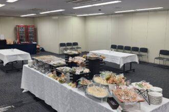 美味しさと華やかさで演出する、ワンランク上の大阪ファーストケータリングの忘年会ケータリング！